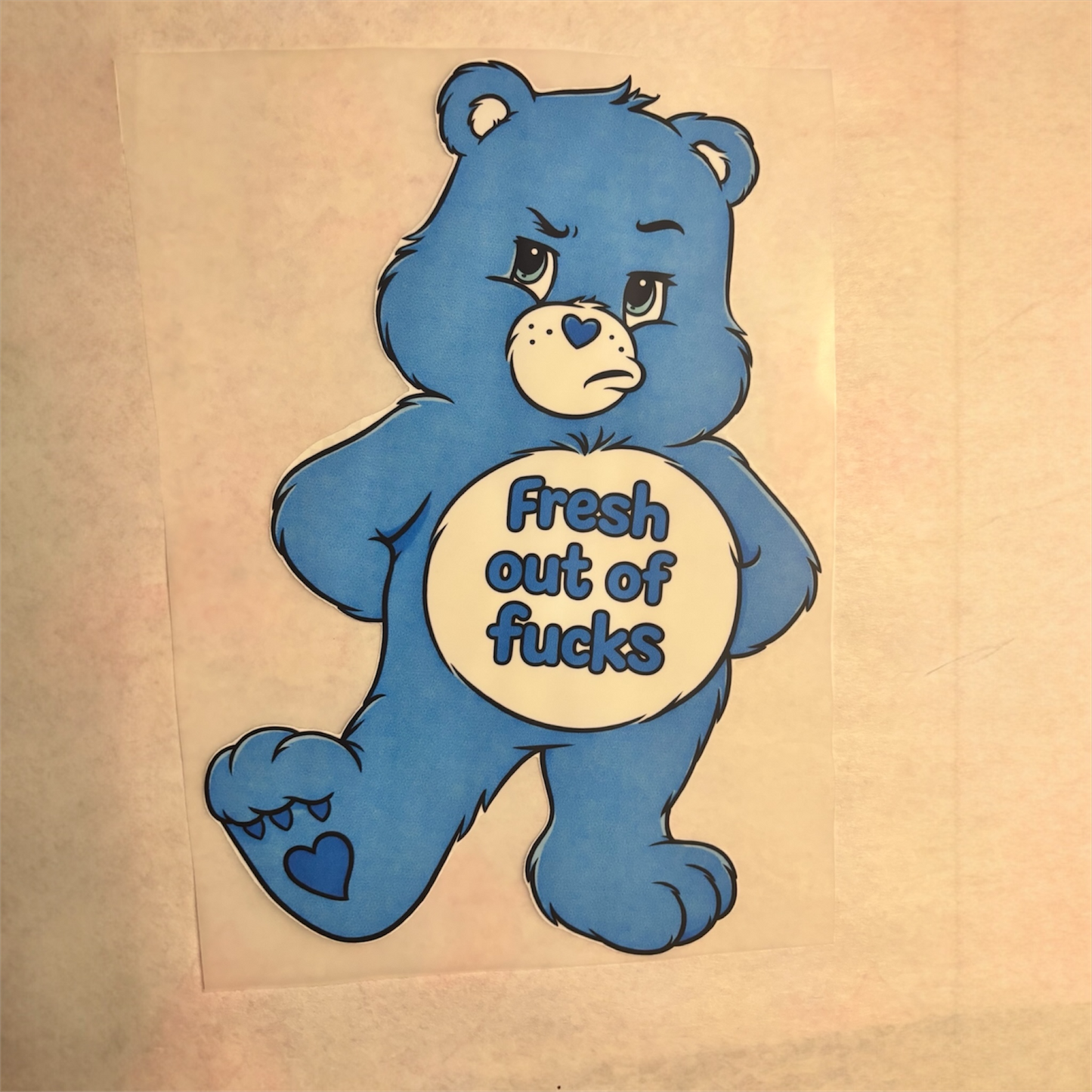 Swear Bear2 DTF Image