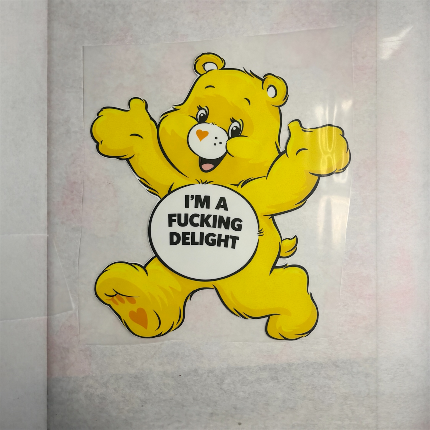Swear Bear1 DTF Image
