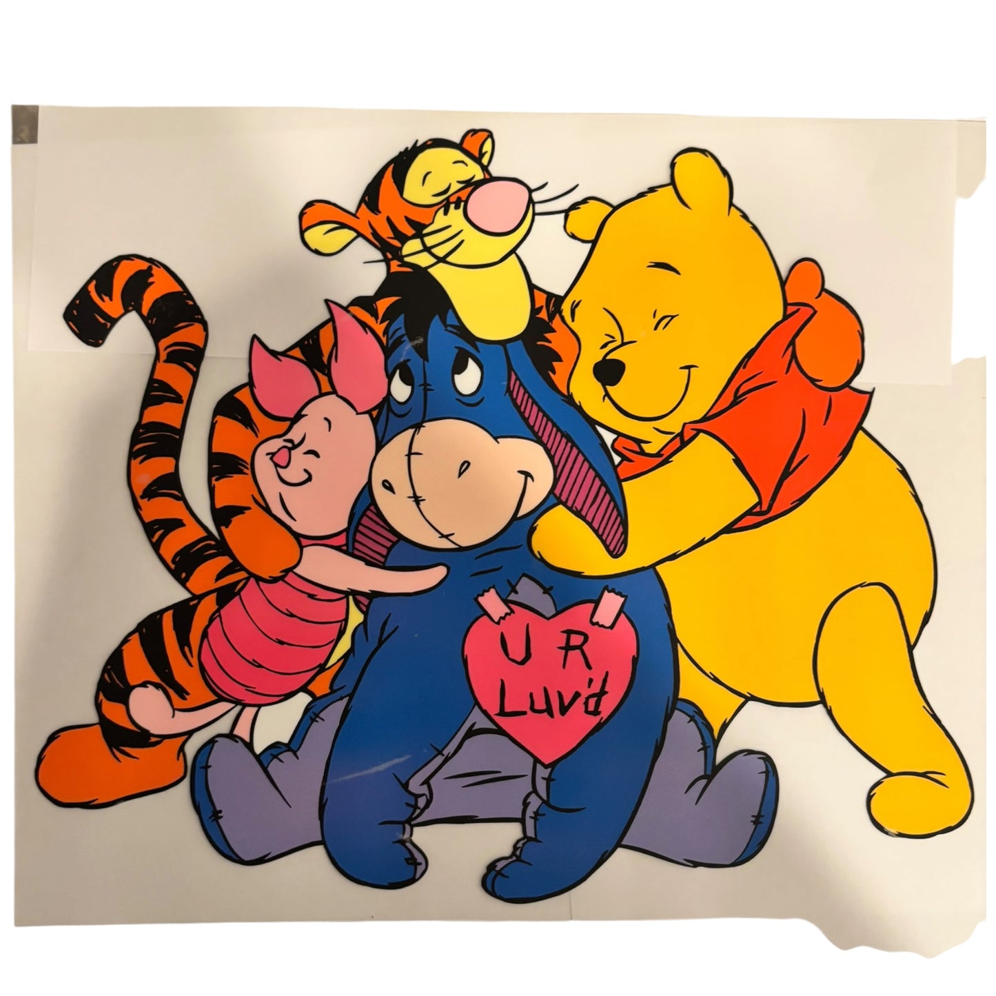 #63 U R Luv’d Bear Print