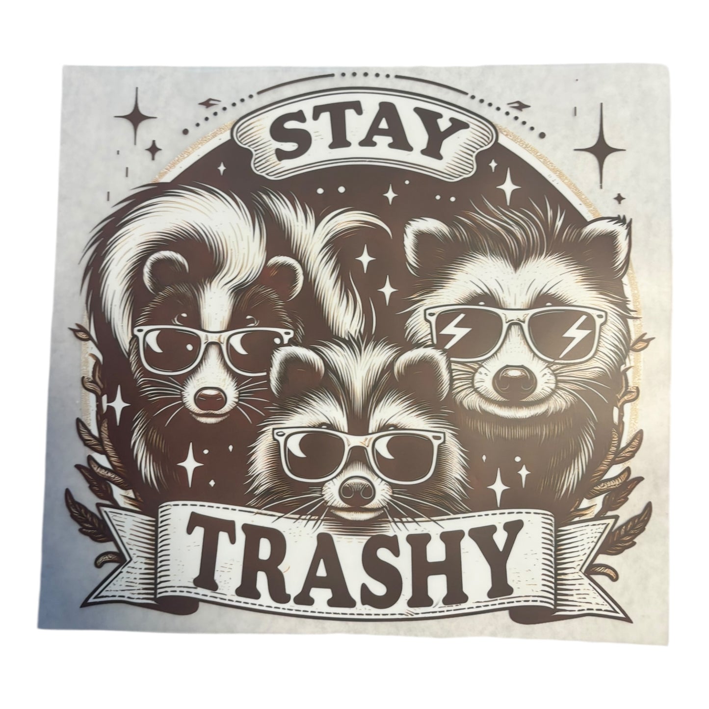 Stay Trashy DTF Image