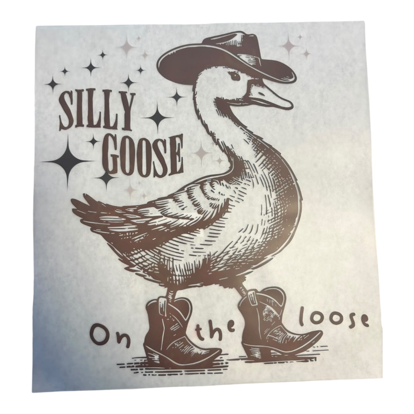 Silly Goose DTF Image