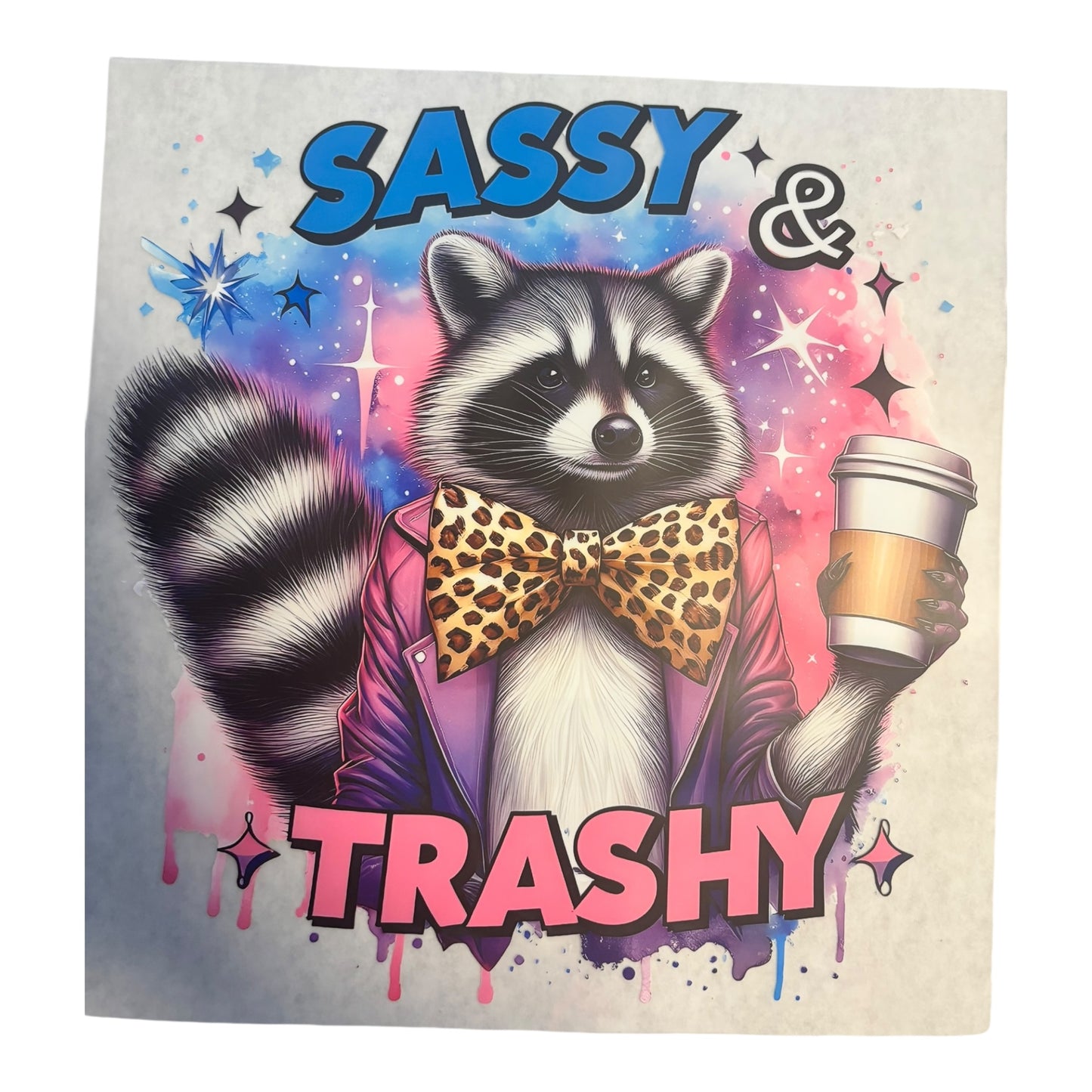 Sassy & Trashy DTF Image