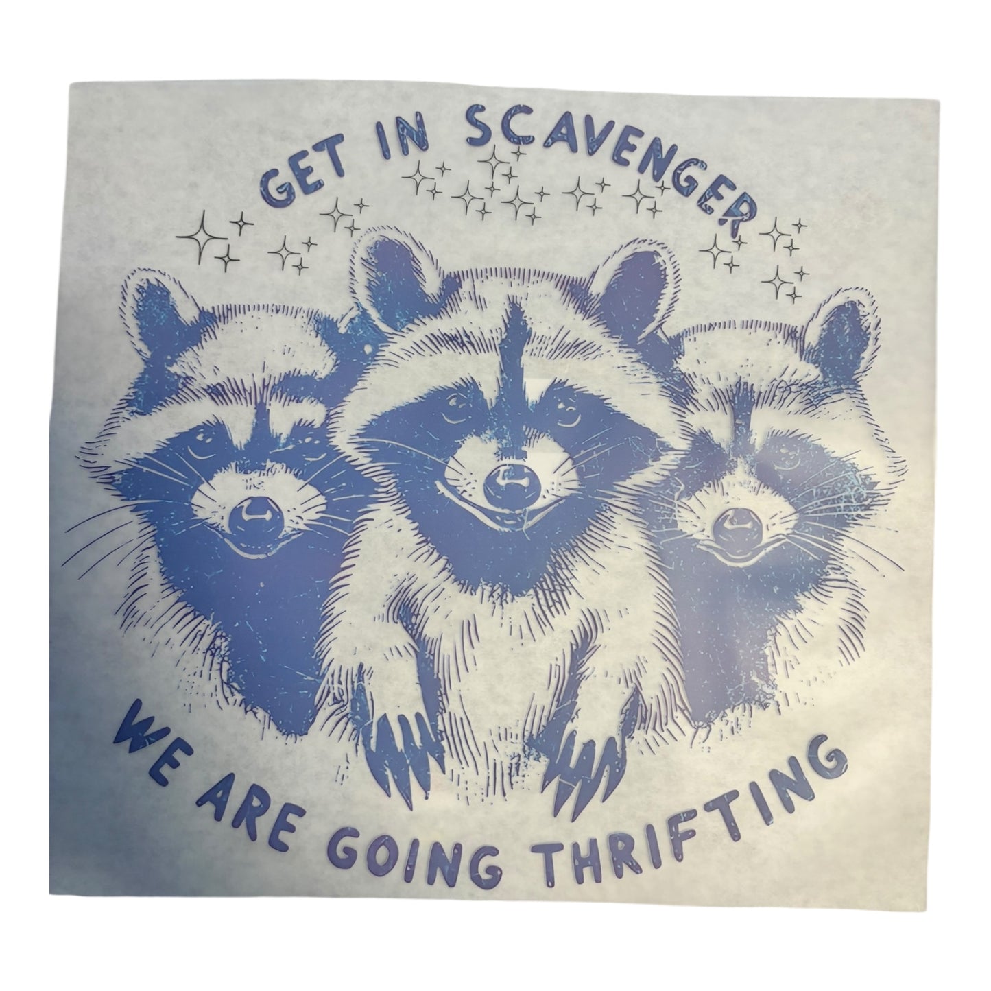 Get In Scavenger DTF Image