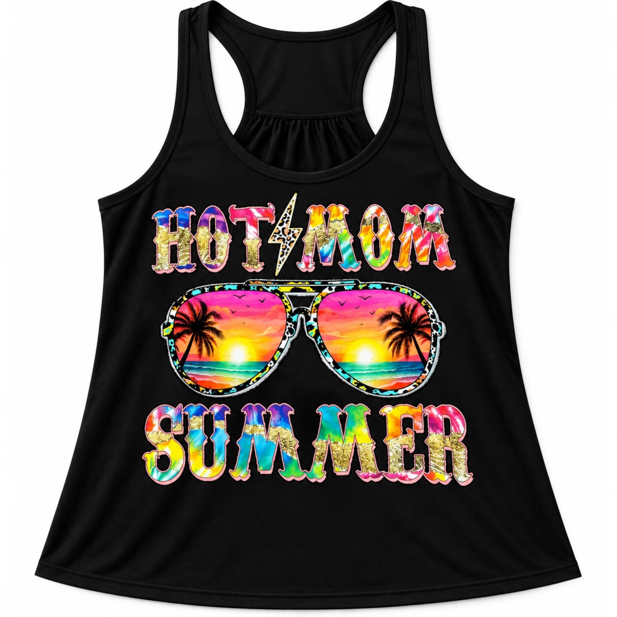 Ladies Scrunch Back Tank