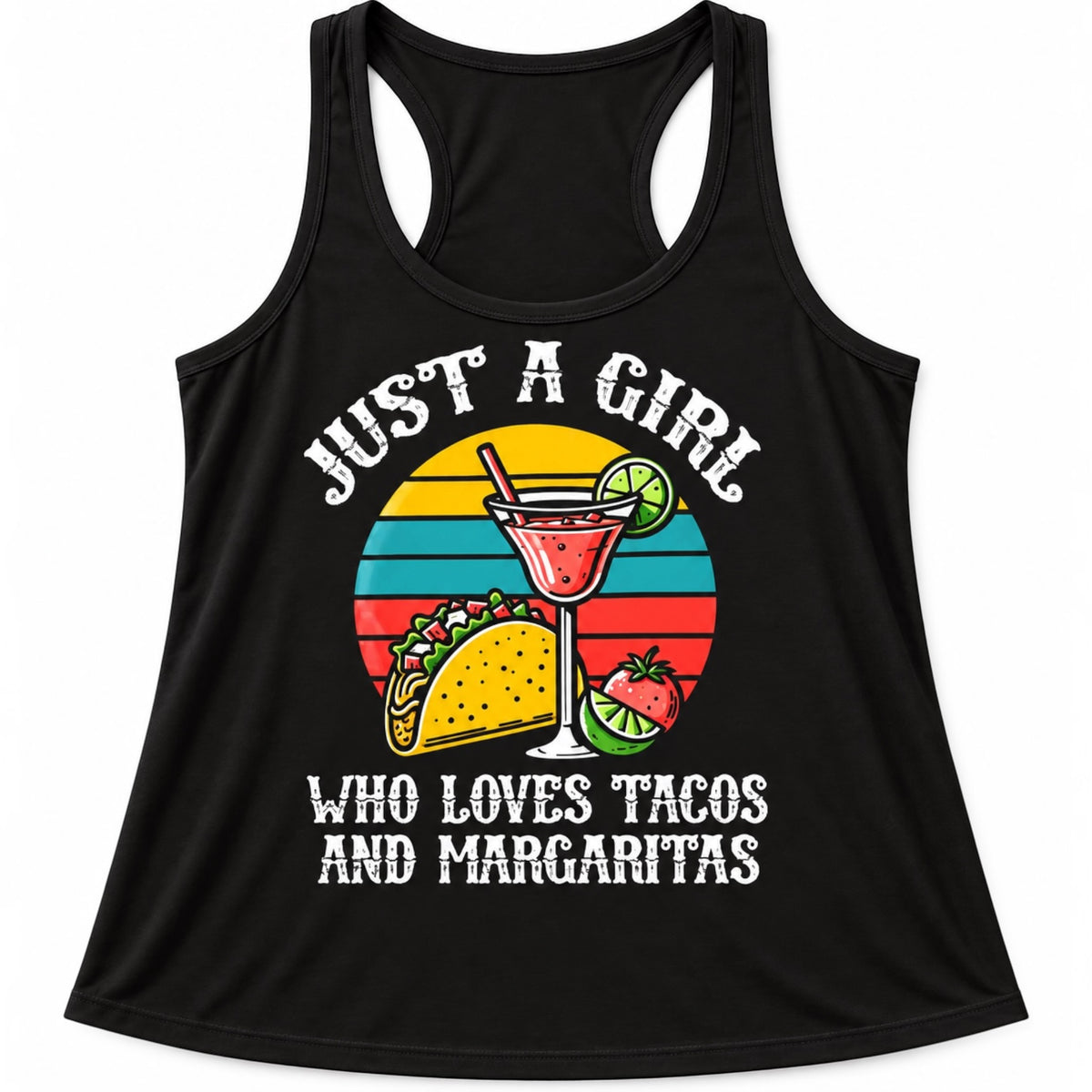 Ladies Scrunch Back Tank