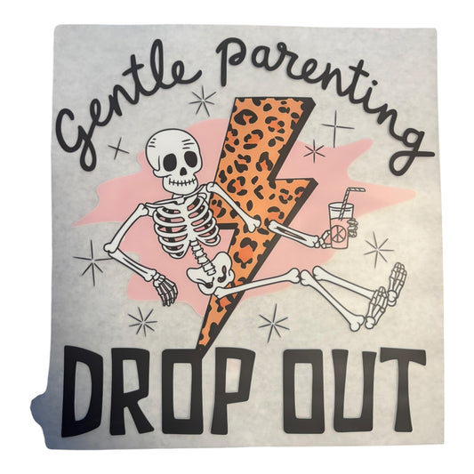 Gentle Parenting Dropout DTF Image