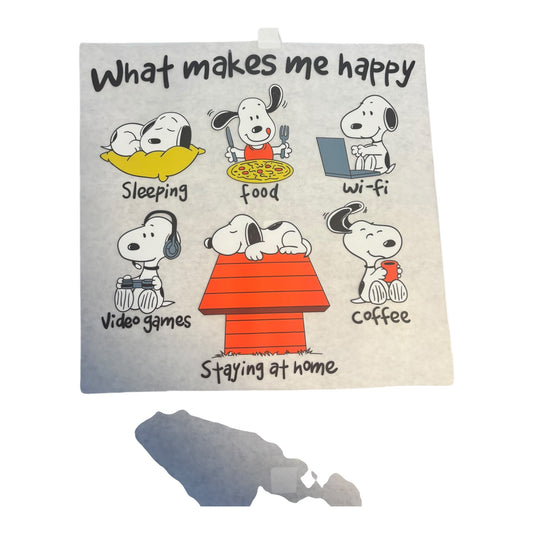 What Makes Me Happy DTF Print