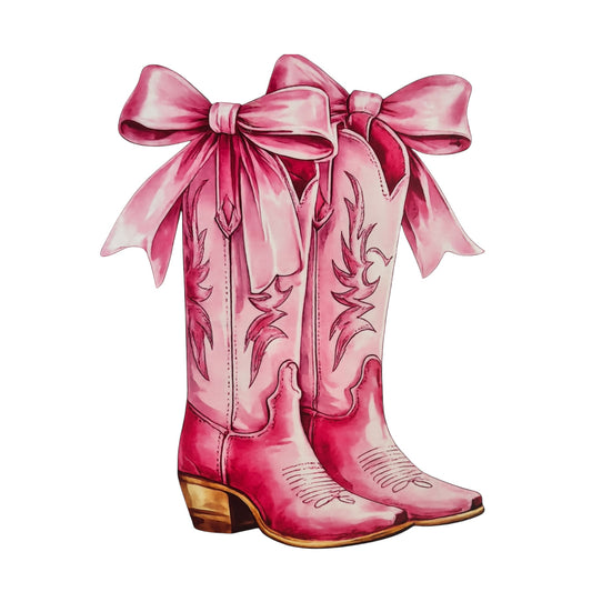 #125 Pink Boots