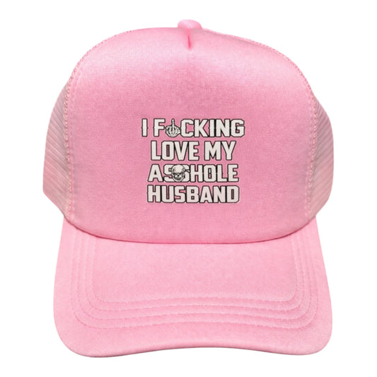 I Love My Husband Trucker Hat