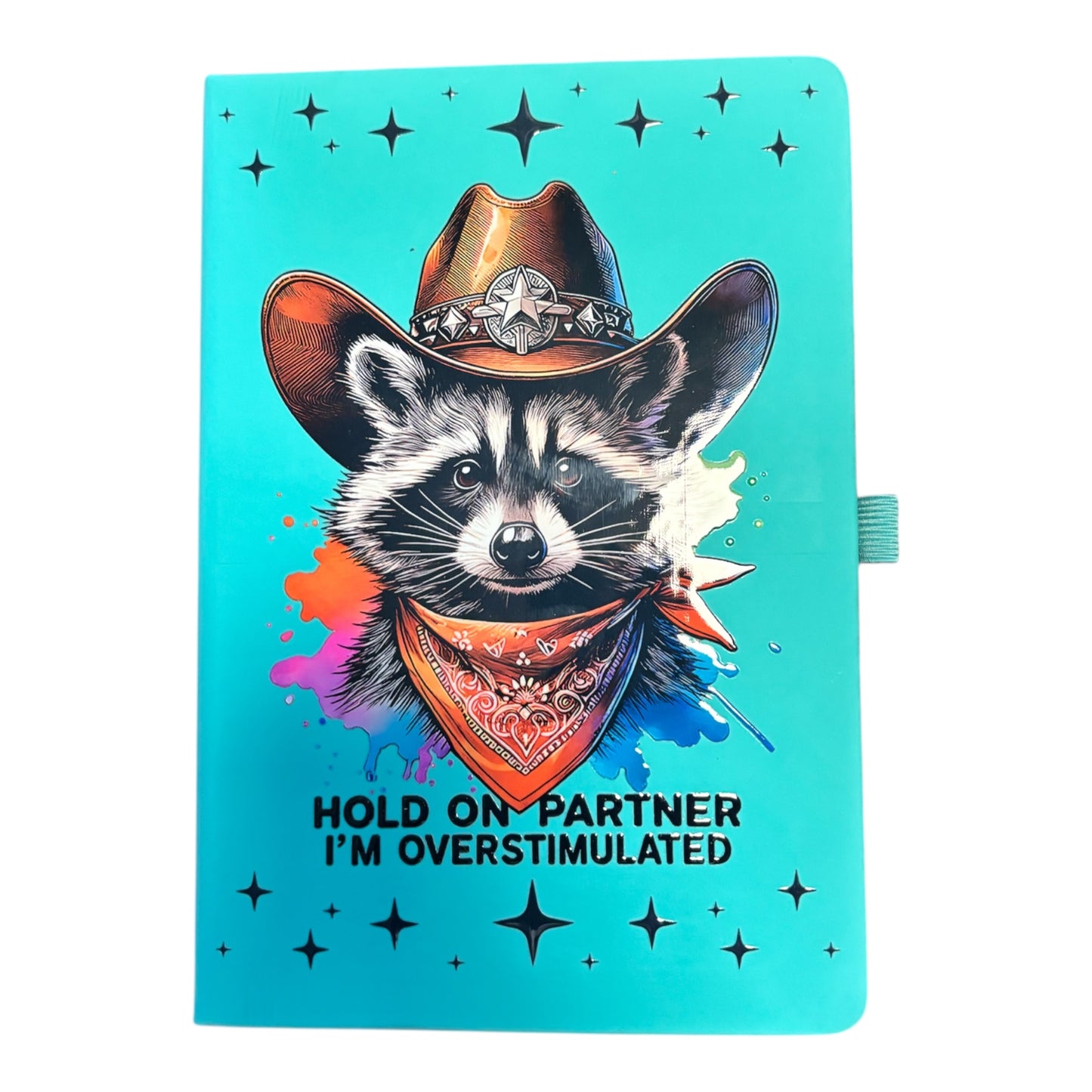 Hard Cover, soft leather wrapped Notebook