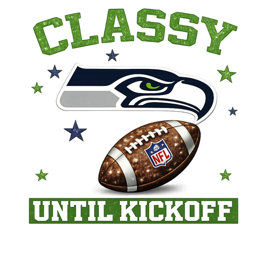 Classy Before Kickoff 4x4 Pocket DTF Image