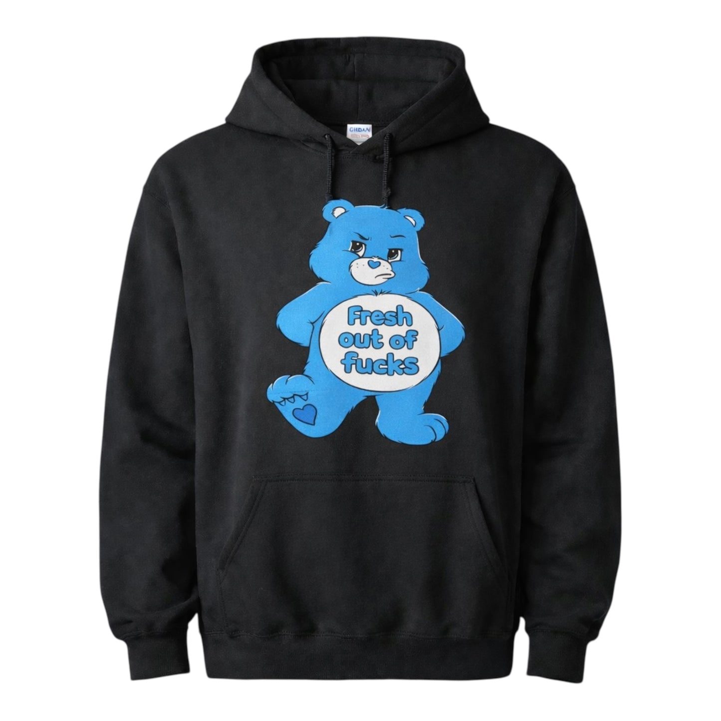 Swear Bear Fresh Out Of Fucks Hoodie