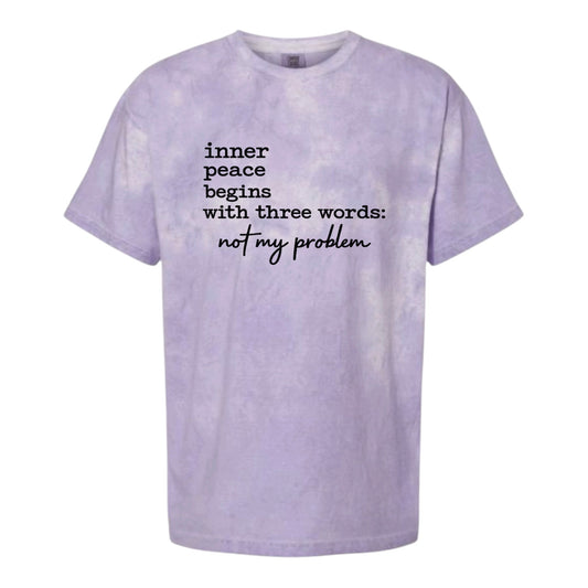 Inner Peace Color Blast Comfort Colors Tee