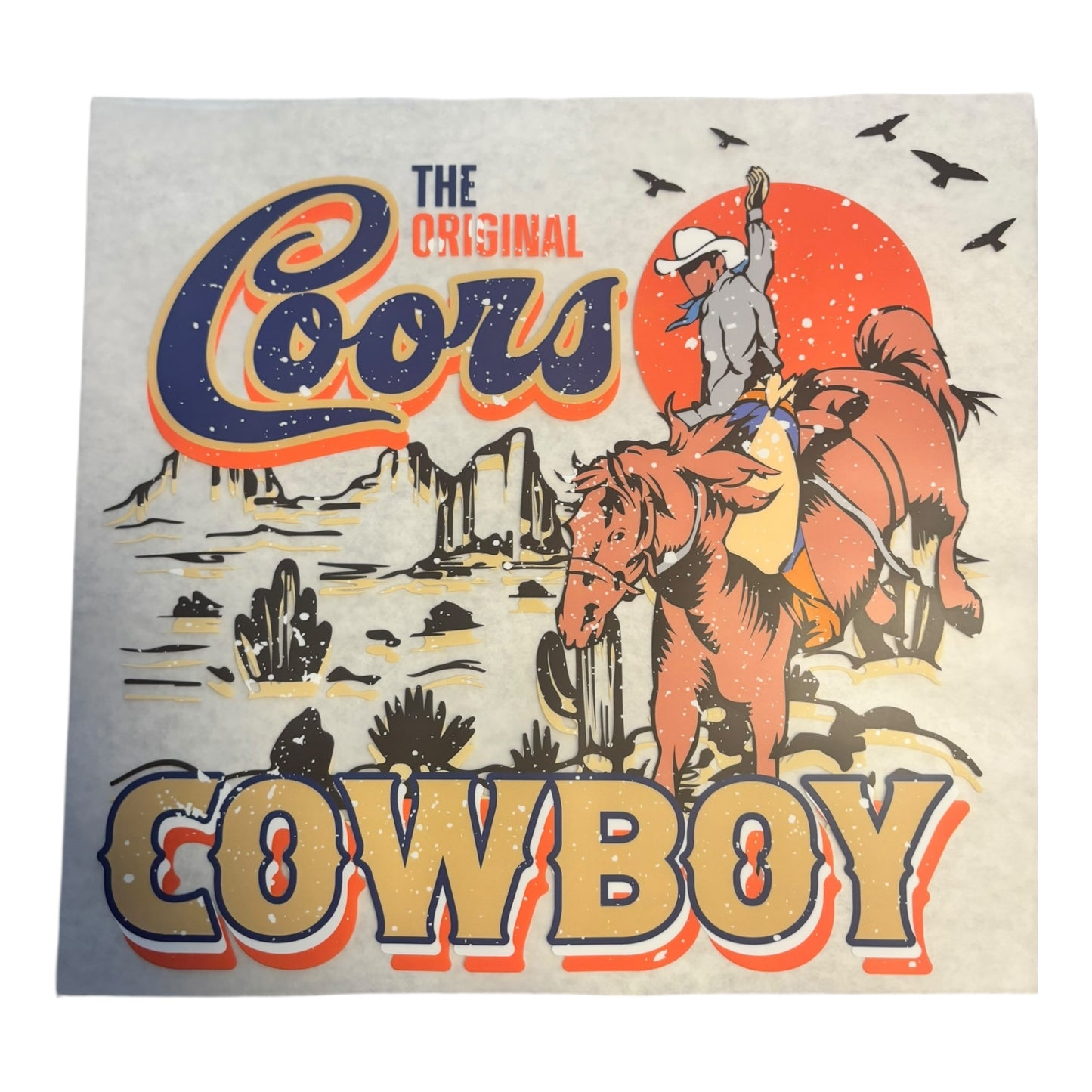 Cowboy DTF Image