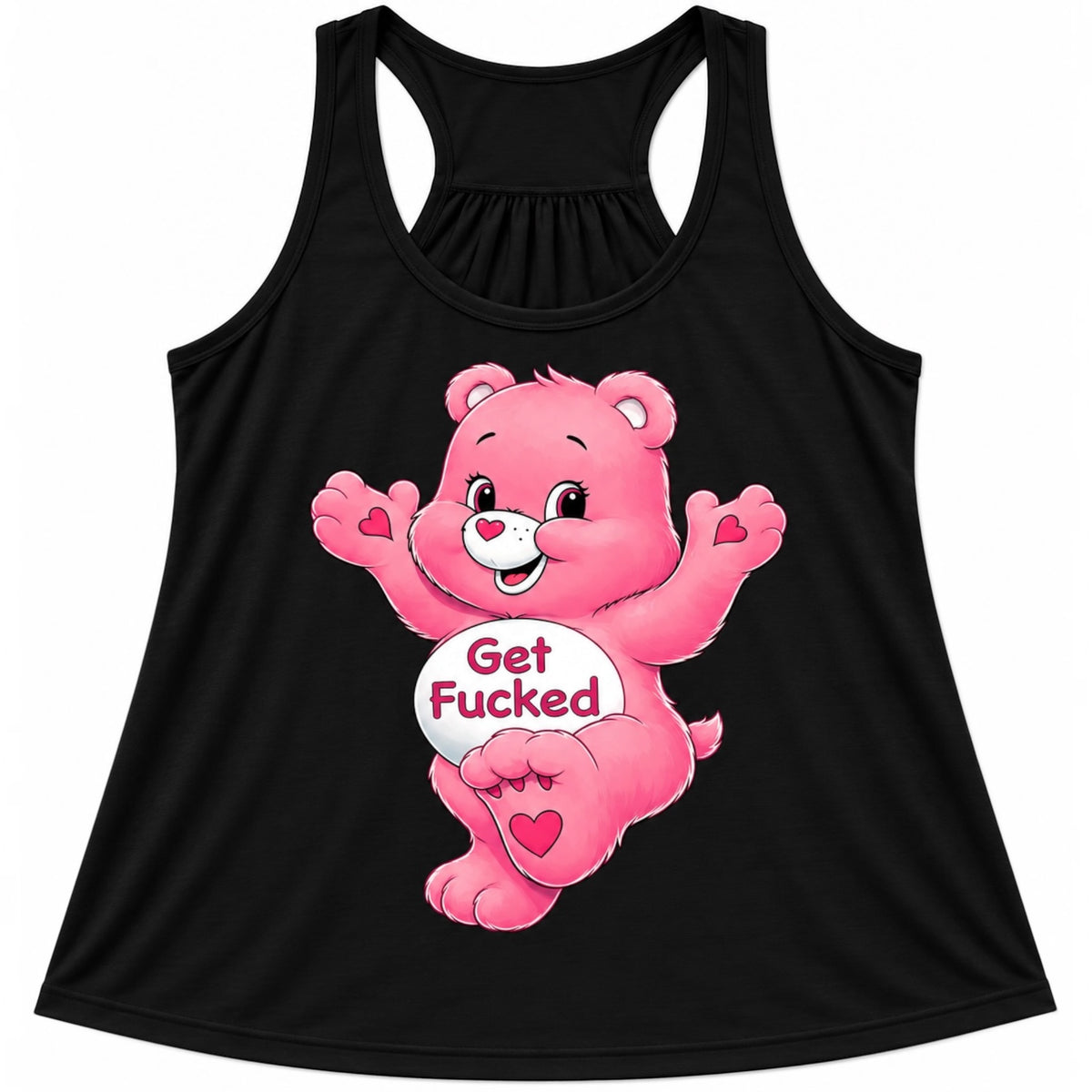 Ladies Scrunch Back Tank