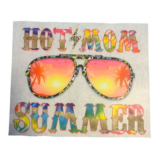 Hot Mom Summer DTF Image