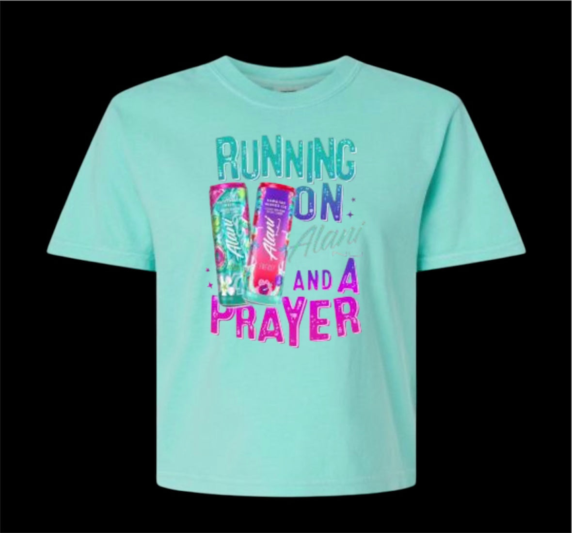 Running on Alani Comfort Colors Tee
