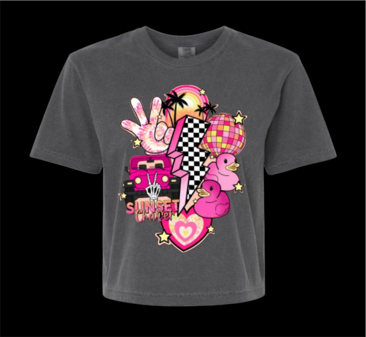 Jeep Girly Comfort Colors Tee