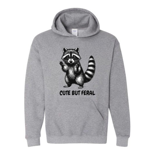 Cute But Feral Unisex Hoodie