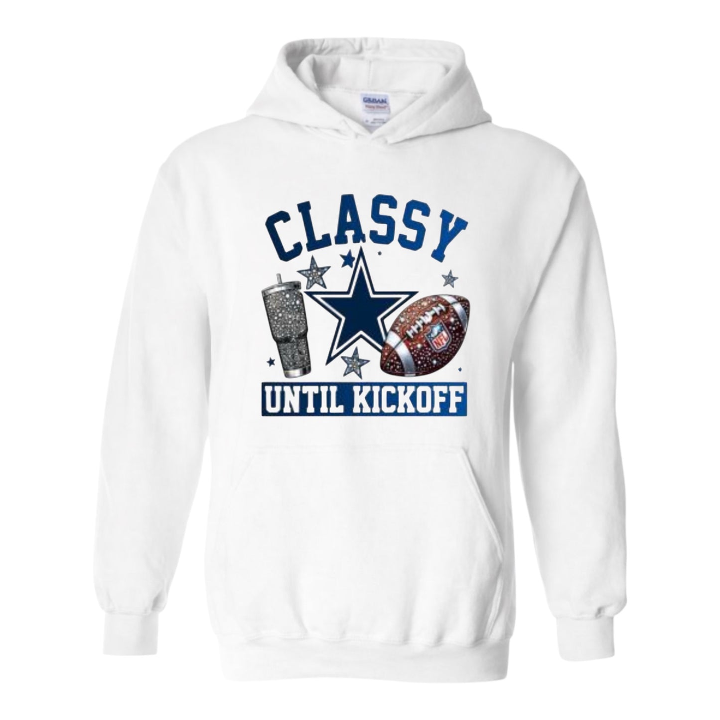 Classy Before Kickoff Football Unisex Hoodie