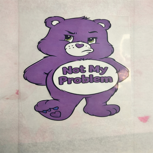 Swear Bear DTF Image