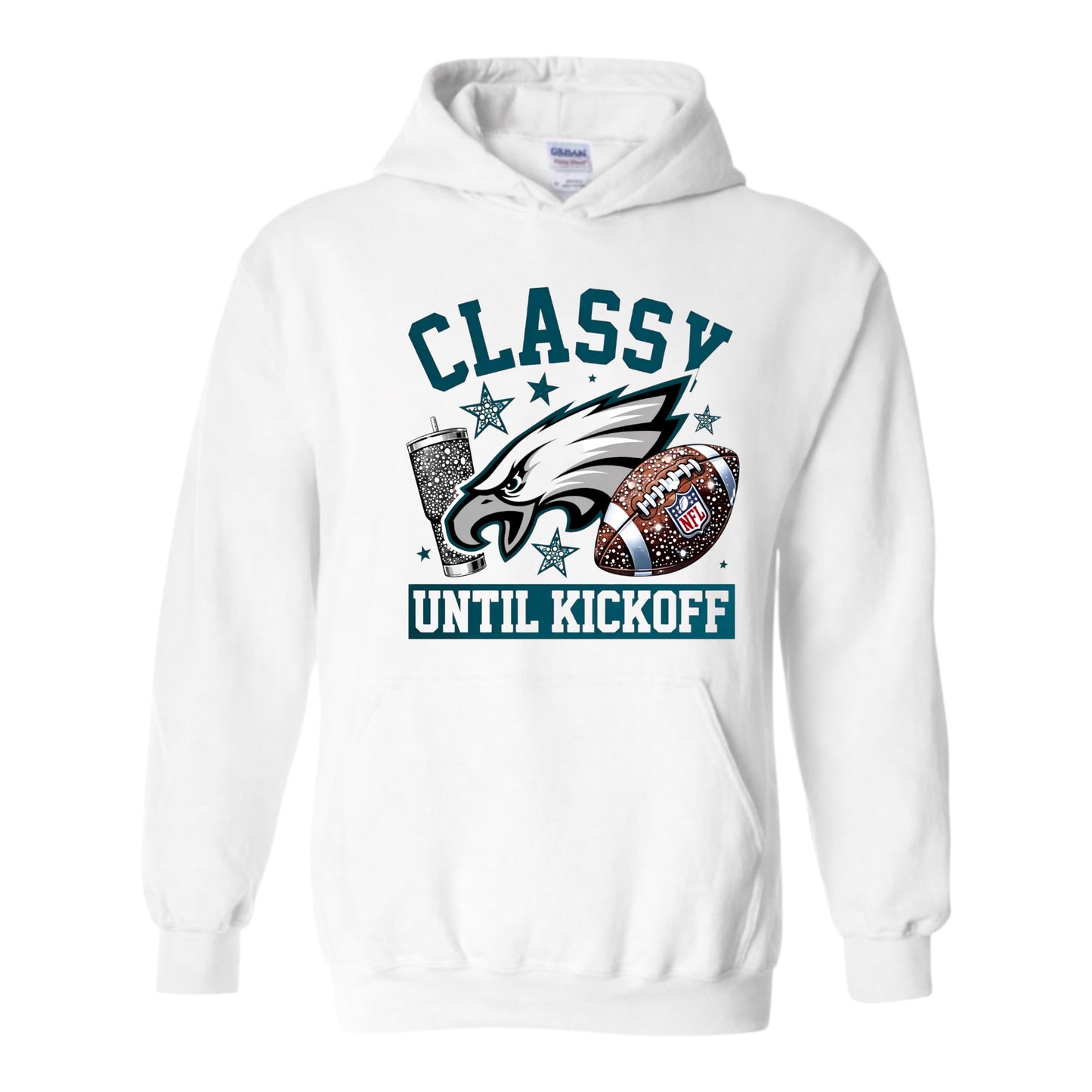 Classy Before Kickoff Football Unisex Hoodie