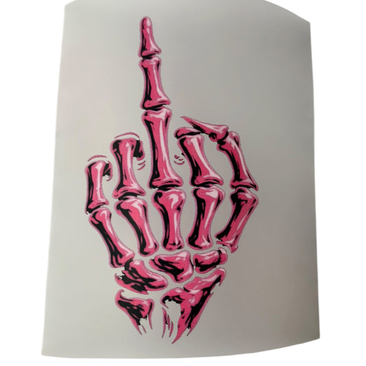 Middle Finger Pocket DTF 4x4 inches