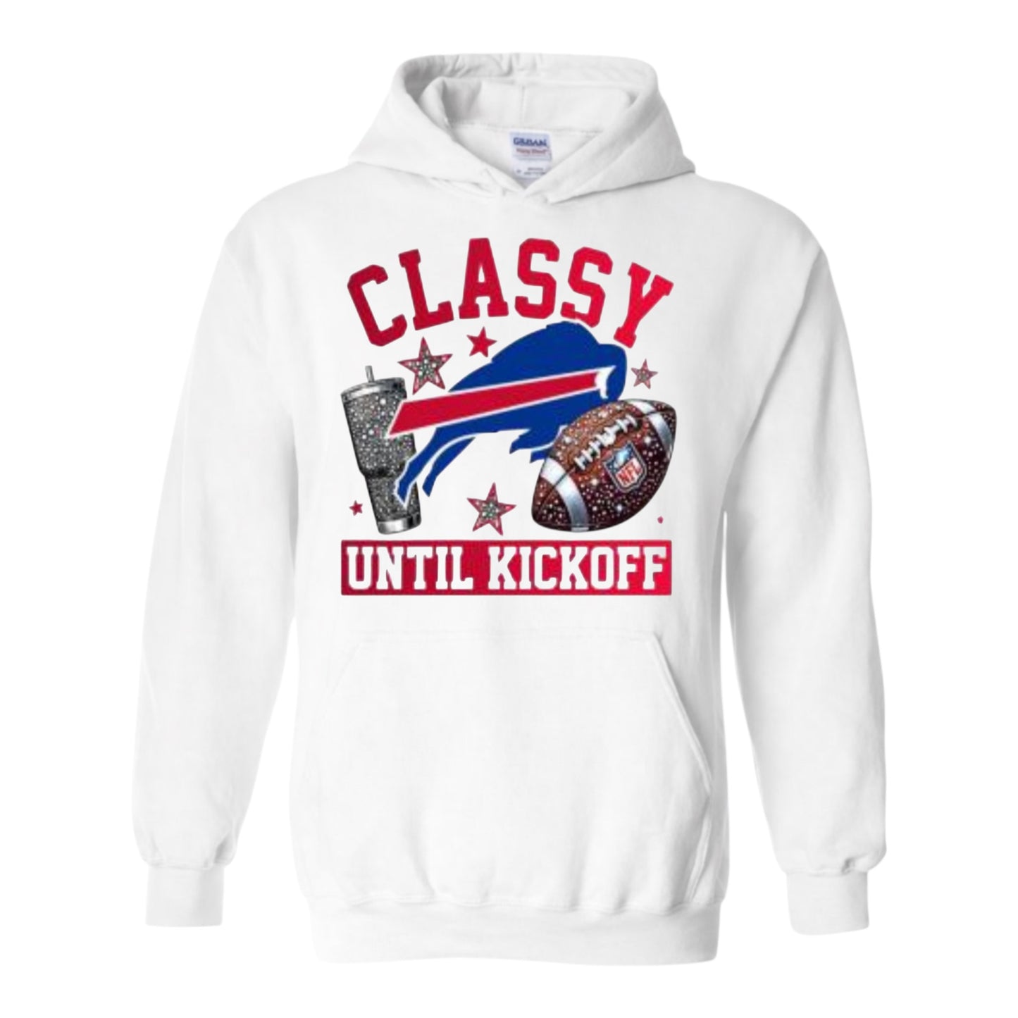 Classy Before Kickoff Football Unisex Hoodie