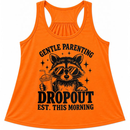 Ladies Neon Scrunch Back Tank