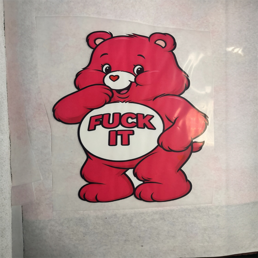 Swear Bear3 DTF Image