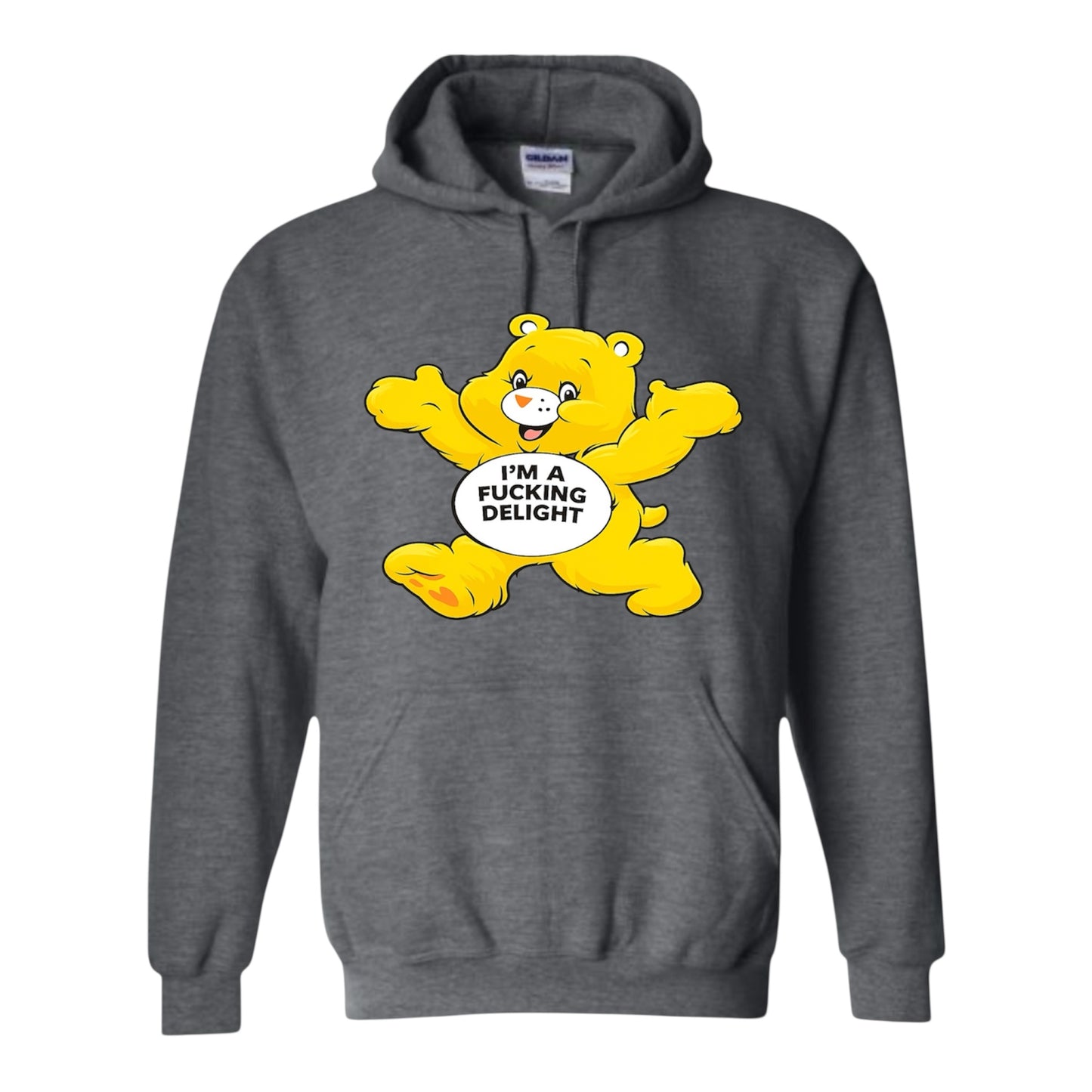 Swear Bear I'm A Fucking Delight Hoodie
