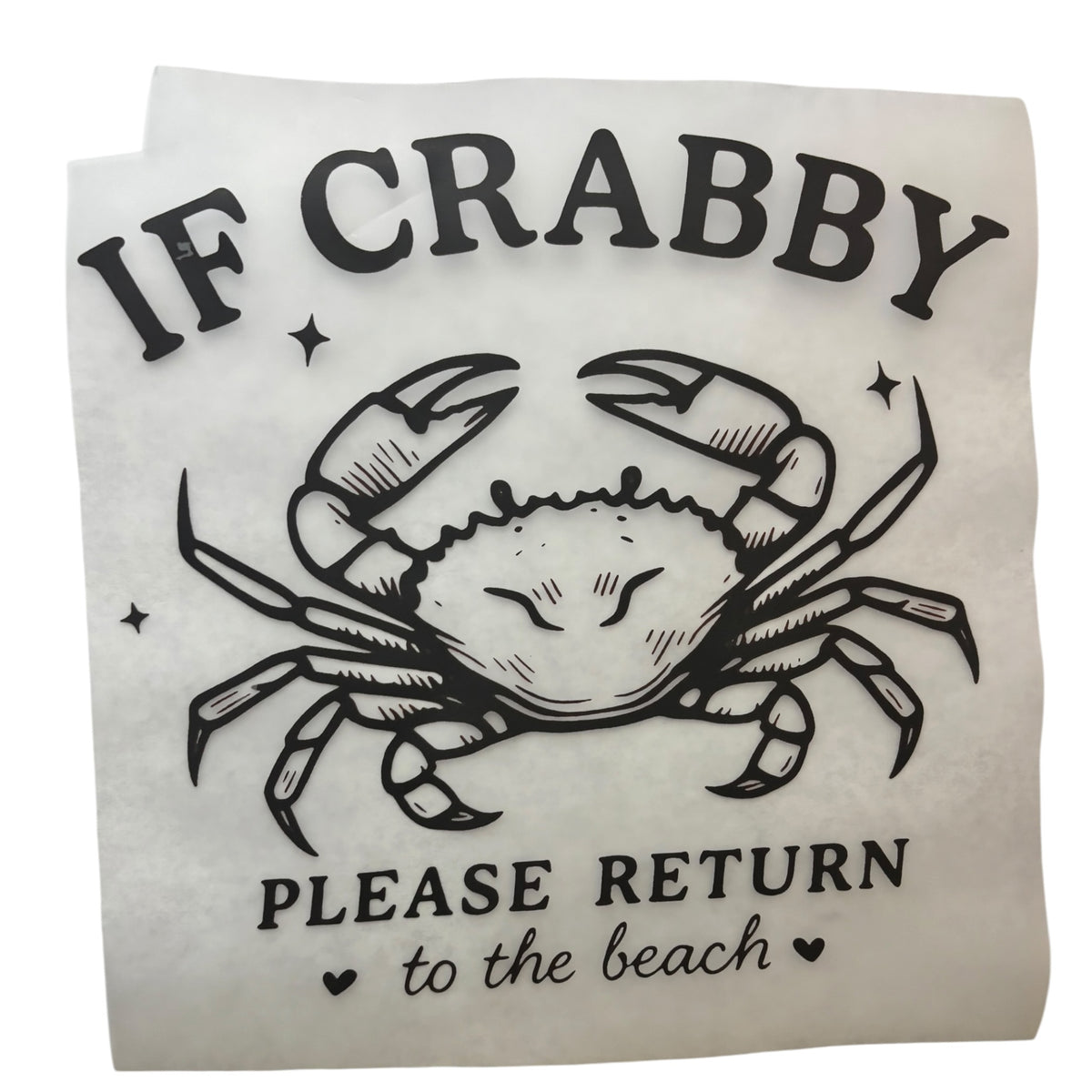 #23 if Crabby Return to Beach