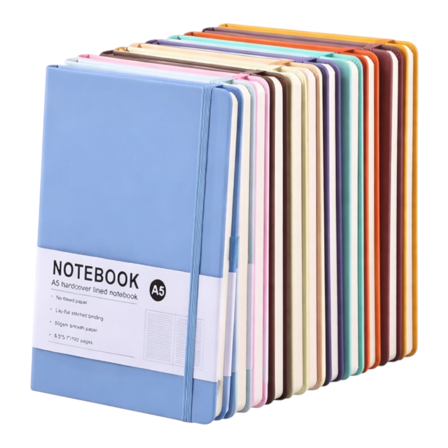 Hard Cover, soft leather wrapped Notebook